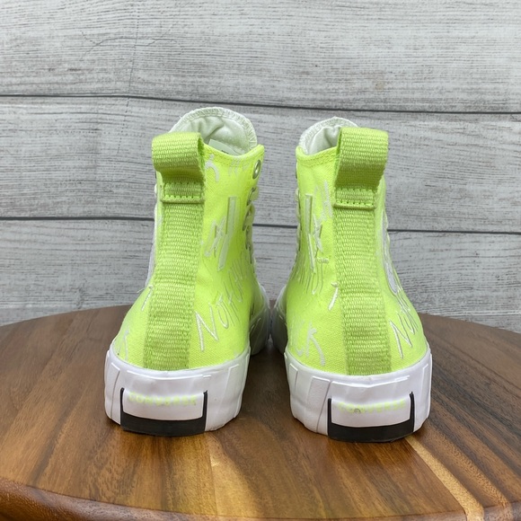 Converse UNT1TL3D Not a Chuck High Top Volt Yellow Shoes Women’s Sneaker Size 8 - Picture 6 of 12